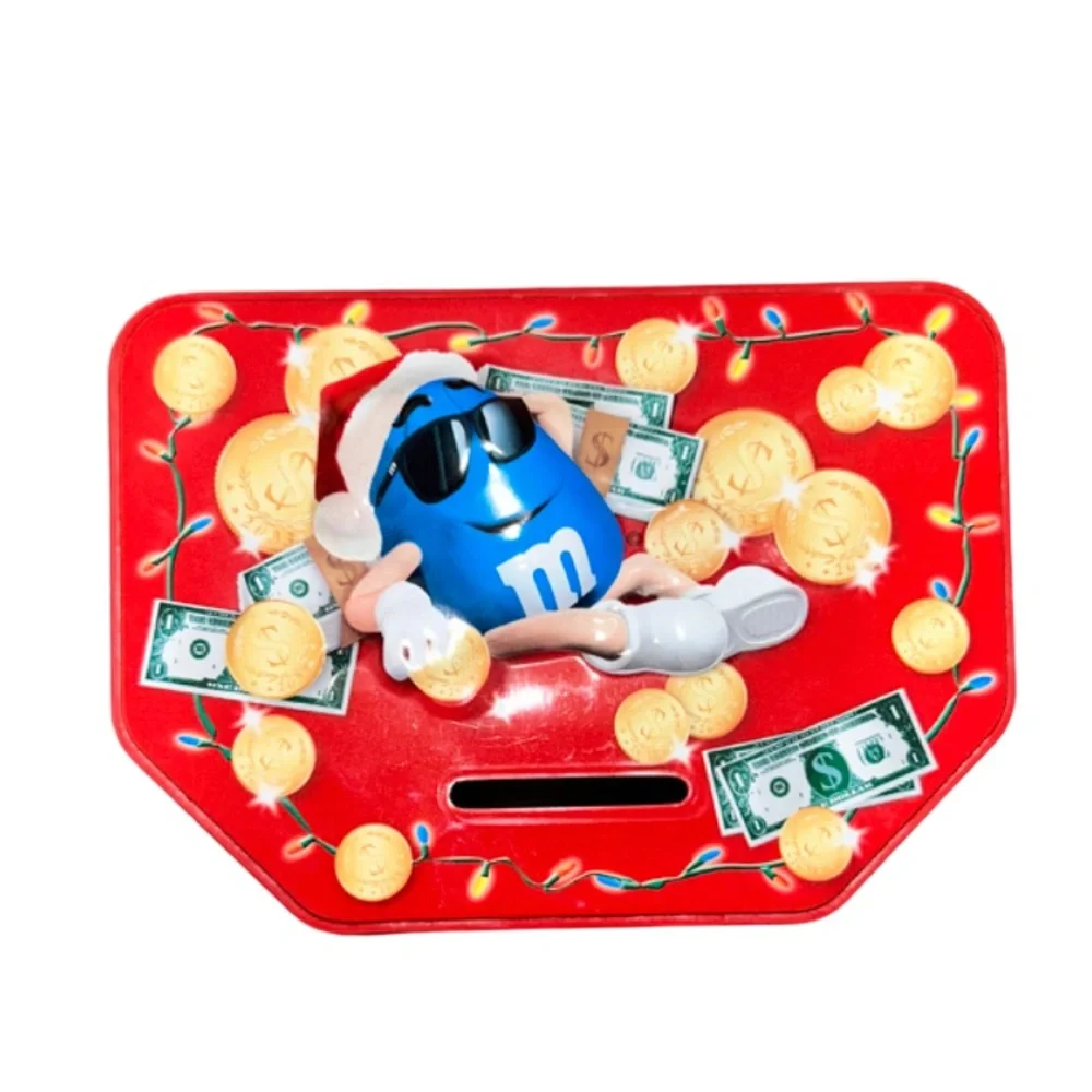2003 M & M's Christmas Village Series Brand Bank #17 Limited Edition Canister